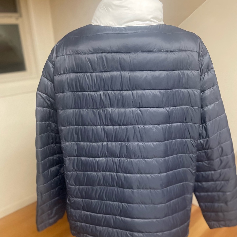 Tri-Color Packable Puffer Jacket - Lightweight - image 3